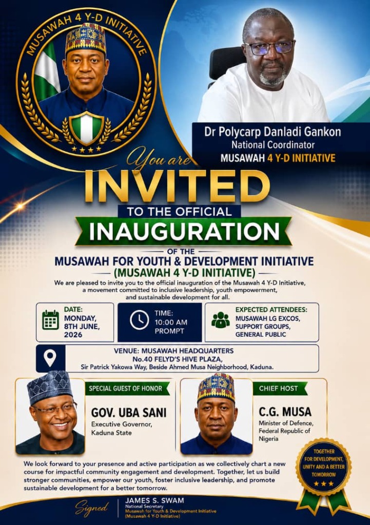 Inauguration Invitation Flyer